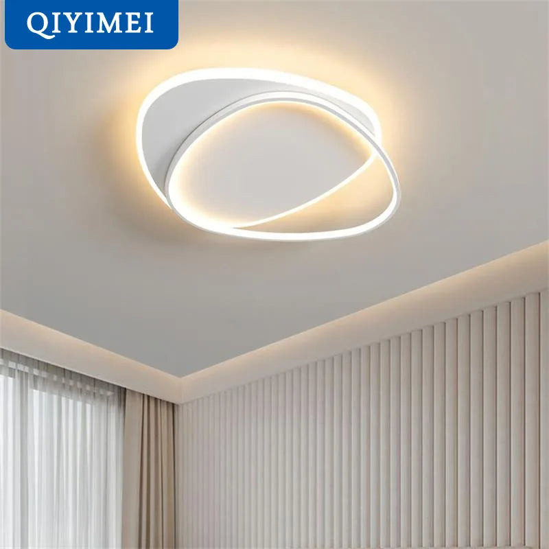 Modern LED Chandelier: Indoor Lighting for Bedroom, Study, Living Room - Elegant Home Decoration