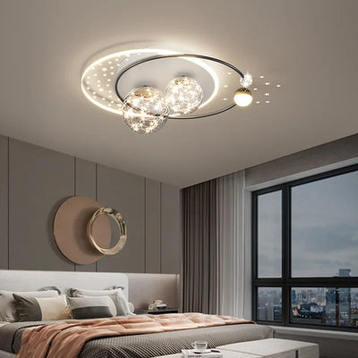 Modern LED Ceiling Lamp - Sleek Illumination for Versatile Spaces