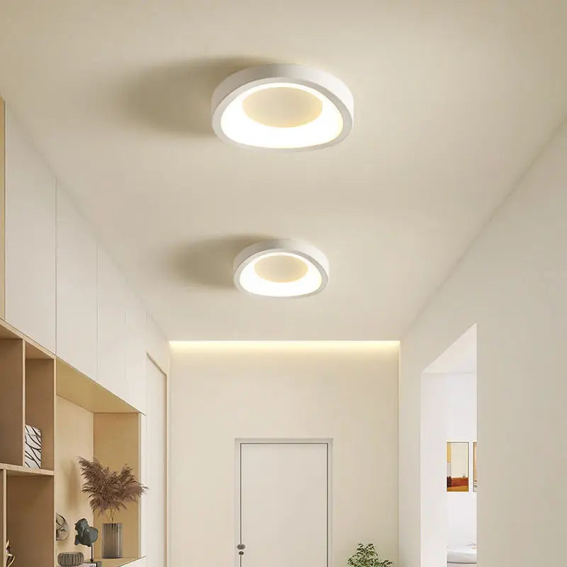 Nordic LED Ceiling Lamp - Simple Geometric Figure Ceiling Chandelier for Living Room, Dining Room, Bedroom