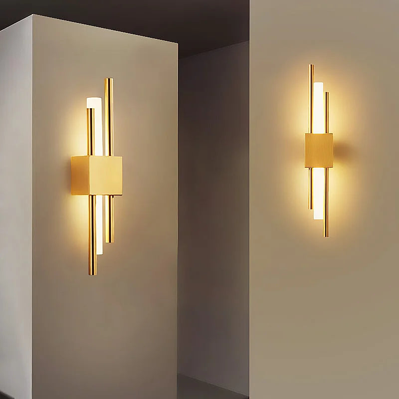 Nordic LED Wall Lamp | Minimalist Wall Sconce for Bedroom, Staircase, and Living Room