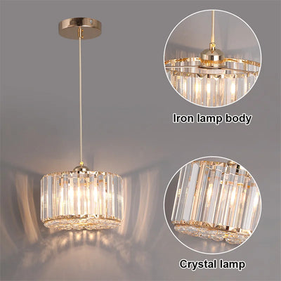 Indoor K9 Crystal Pendant Light Luxury Modern Chandelier